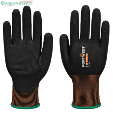 Portwest GP Grip 18 Nitril Smooth/Sandy kesztyű - Fekete