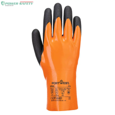 Portwest Grip 15 nitril kesztyű - Narancs/Fekete