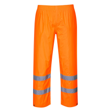 Portwest H441 Jól láthatósági esőnadrág (NARANCS, 5XL) láthatósági ruházat