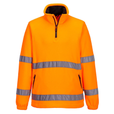 Portwest Hi-Vis 1/2 Zip polár láthatósági ruházat