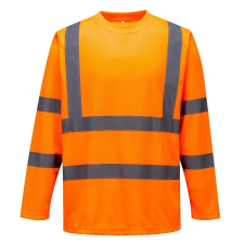 Portwest Hi-Vis biztonsági póló-S178 L narancs láthatósági ruházat