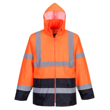 Portwest Hi-Vis Classic Contrast esődzseki Orange/Navy XS láthatósági ruházat