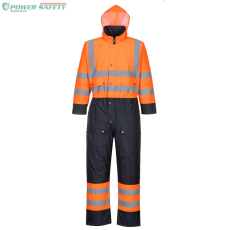 Portwest Hi-Vis Contrast bélelt overál - Narancs/Navy