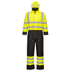 Portwest Hi-Vis Contrast bélelt overál Yellow/Black 7XL