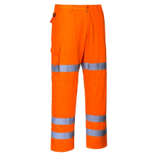 Portwest Hi-Vis három sávos Combat nadrág láthatósági ruházat