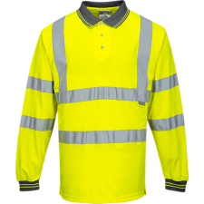 Portwest Hi-Vis hosszú ujjú pólóing láthatósági ruházat