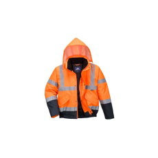 Portwest Hi-Vis kéttónusú bomber kabát