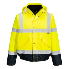 Portwest Hi-Vis kéttónusú bomber kabát láthatósági ruházat