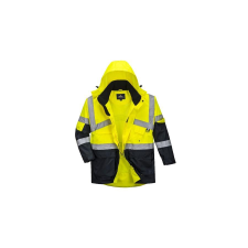 Portwest Hi-Vis kéttónusú lélegző kabát láthatósági ruházat