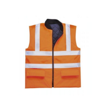 Portwest Hi-Vis kifordítható mellény S469 Narancs XL méret láthatósági ruházat