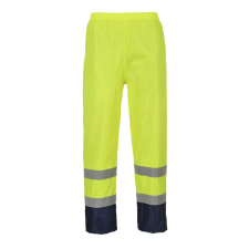 Portwest Hi-Vis klasszikus kontrasztos esőnadrág munkaruha