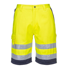 Portwest Hi-Vis könnyű poli-pamut rövidnadrág
