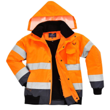 Portwest Hi-Vis Kontraszt Bomber dzseki láthatósági ruházat