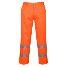 Portwest Hi-Vis polycotton szolgálati nadrág narancs S