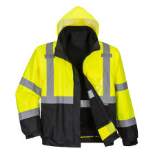 Portwest Hi-Vis Prémium 3 az 1-ben bomberdzseki láthatósági ruházat