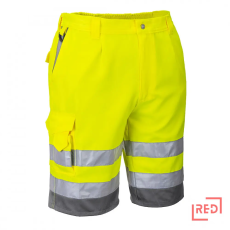 Portwest Hi-Vis rövidnadrág Yellow/Grey XS