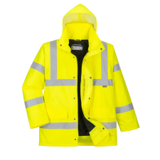 Portwest Hi-Vis Traffic lélegző kabát sárga XXXL láthatósági ruházat