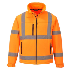 Portwest HiVis Classic Softshell kabát (3L) S424 Orange