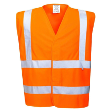 Portwest HiVis égésgátló védőmellény, FR75, PORTWEST S narancs