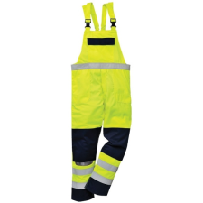Portwest HiVis Multi-Norm munkavédelmi láthatósági mellesnadrág, Munkásnadrág láthatósági ruházat