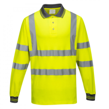 Portwest Hosszú ujjú Cotton Comfort pólóing láthatósági ruházat