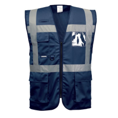 Portwest Iona vezetői mellény (tengerészkék, 3XL)