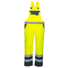 Portwest jól láthatósági mellesnadrág (sárga/tengerészkék, XXL) láthatósági ruházat