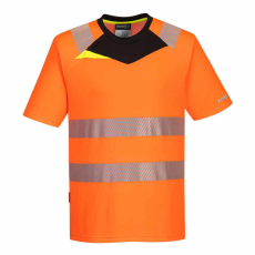 Portwest Jól láthatósági póló narancs - fekete DX413