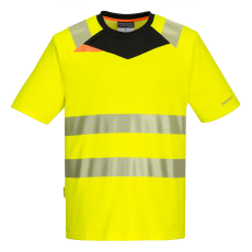 Portwest Jól láthatósági póló sárga - fekete DX413