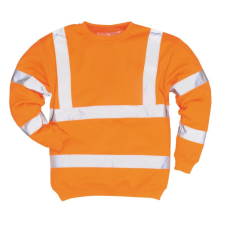Portwest Jól láthatósági pulóver (narancs*, 4XL) láthatósági ruházat
