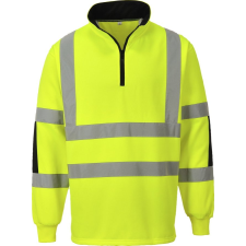 Portwest Jól láthatósági Rugby pulóver (sárga*, 3XL) láthatósági ruházat