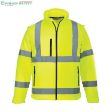Portwest Jól láthatósági Softshell dzseki (3L) - Sárga