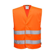 Portwest Jól láthatósági szabadidőruházat MeshAir Hi-Vis kéttónusú mellény, Cikkszám: C374