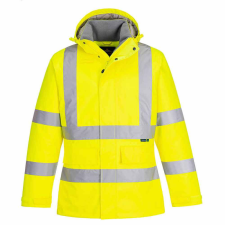 Portwest Jól láthatósági téli dzseki Portwest EC60 sárga láthatósági ruházat