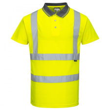 Portwest Jól láthatósági teniszpóló (sárga, 7XL) láthatósági ruházat