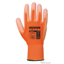 Portwest Kesztyű A120 Tenyérmártott Nylon Narancs M védőkesztyű
