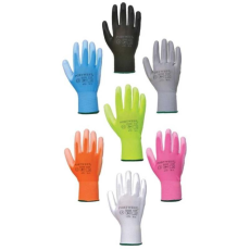 Portwest Kesztyű PU tenyérmártott szürke XL