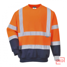 Portwest Kéttónusú Hivis pulóver