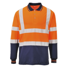 Portwest kéttónusú hosszú ujjú pólóing-S279 XXL narancs