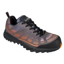 Portwest Kompozit Trainer S1PS FO SR Orange/Black 42 munkavédelmi cipő