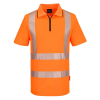 Portwest KX302 KX3 Sport Hi-Vis cipzáros póló S/S