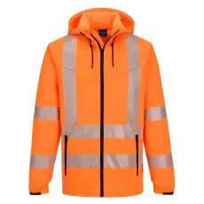 Portwest KX303 KX3 Sport Hi-Vis cipzáras kapucnis pulóver