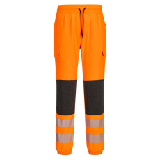 Portwest KX346 PW3 Hi-Vis flexi nadrág narancs-fekete
