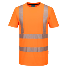 Portwest KX3 Hi-Vis sport póló S/S narancs 5XL láthatósági ruházat