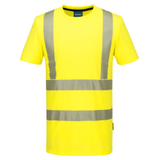Portwest KX3 Hi-Vis sport póló S/S sárga XXXL