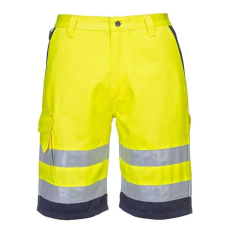 Portwest L043 Hi-Vis könnyű poli-pamut rövidnadrág
