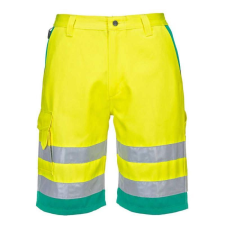 Portwest L043 Hi-Vis könnyű poli-pamut rövidnadrág láthatósági ruházat