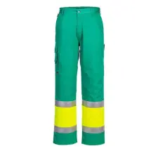 Portwest L049 Hi-Vis könnyű, kéttónusú Combat nadrág munkaruha