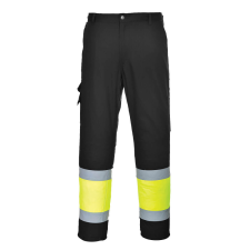 Portwest L049YBRXL Portwest Hi-Vis könnyű, kéttónusú Combat nadrág munkaruha