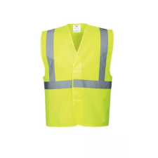 Portwest L/XL sárga mellény fényvisszaverő csíkokkal munkaruha